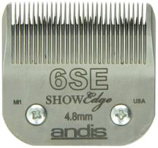 Clipper Blade Andis Carbon-Steel ShowEdge tamanho 6SE 4,8 cm