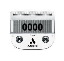 Clipper Blade Andis UltraEdge em aço com infusão de carbono 0000 Clipper Blade Andis UltraEdge em aço com infusão de carbono 0000