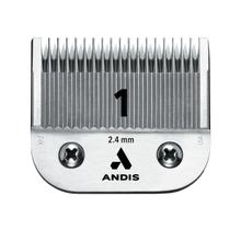 Clipper Blade Andis UltraEdge em aço com infusão de carbono tamanho 1 Clipper Blade Andis UltraEdge em aço com infusão de carbono tamanho 1