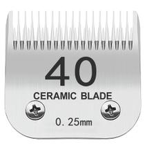 Clipper Blade TRAH 40 Ceramic 0,25 mm para cuidar de cães