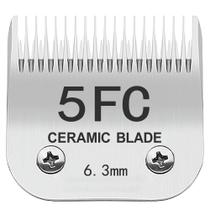 Clipper Blade TRAH 5FC Ceramic 6,3 mm para cuidar de cães