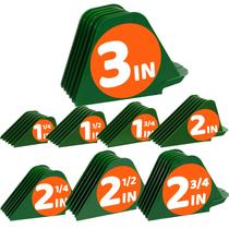 Clipper Guards AFANSO Extra Long, 8 peças verdes para Wahl Clippers Clipper Guards AFANSO Extra Long, 8 peças verdes para Wahl Clippers