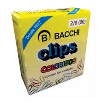 Clips 2/0 (00) colorido - bacchi