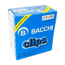 Clips 2/0 100 Unidades Bacchi