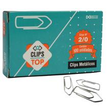 Clips 2.0 Com 100 Unidades Aço Galvanizado 2.0 Cor Prateado