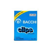 Clips 2/0 Galvanizado 500g - Bacchi