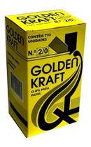 Clips 2/0 Galvanizados 500g Golden Kraft