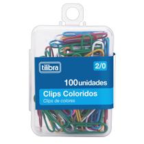 Clips 29mm D302 Cores Sortidas 100 Unidades Clips 29mm D302 Cores Sortidas 100 Unidades