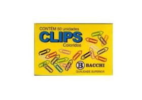 Clips 4/0 Colorido C/50 Bacchi
