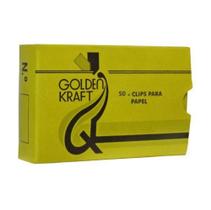 Clips 4/0 Galvanizados Com 50 Unidades Golden Kraft Clips 4/0 Galvanizados Com 50 Unidades Golden Kraft