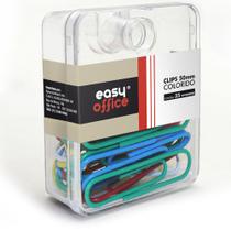 Clips 50mm Colorido Easy Office 35 Unidades