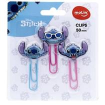 Clips 50mm - Molin - Stitch 3 Unidades