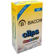 Clips 6/0 Colorido Caixa com 50 Unidades - Bacchi
