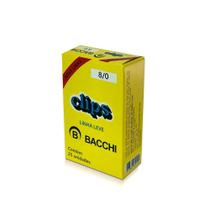 Clips 8/0 Galvanizado Caixa c/ 25 Und - Bacchi
