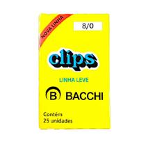Clips 8/0 Linha Leve 25 unidades BACCHI