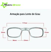 Clips Adaptadores Rockbros Para Lentes De Grau modelo 89 Clips Adaptadores Rockbros Para Lentes De Grau modelo 89