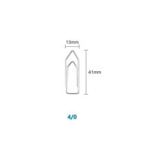 Clips bacchi 4/0 50un