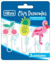 Clips bl 3 tilibra decorado 302791