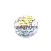 Clips BRW Pastel Tam. 2/0 Com 50un Clips BRW Pastel Tam. 2/0 Com 50un