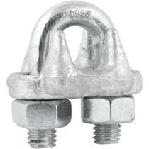 Clips Cabo Aço 1/2 - 12.7mm Pesado Encartelado Vonder Plus Clips Cabo Aço 1/2 - 12.7mm Pesado Encartelado Vonder Plus