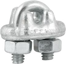 Clips Cabo Aço 1/8 3.18mm Pesado Vonder Plus