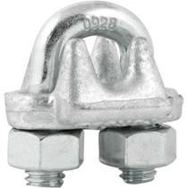 Clips Cabo Aço 3/8 - 9.53mm Pesado Encartelado Vonder Plus