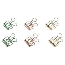 Clips Calda De Andorinha De Metal Prendedor De Papel 6 Unid Clips Calda De Andorinha De Metal Prendedor De Papel 6 Unid