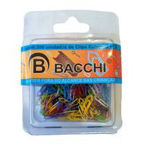 Clips Clipes Colorido Nº 5 Sortido Bacchi C/ 300 Unidades