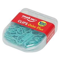 Clips Color Plus 28mm com 100 unidades - Molin