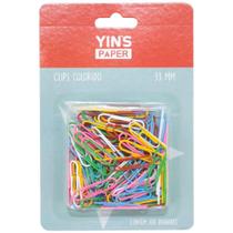 Clips Colorido 33mm - Yins Brasil - Yins Brasil