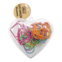 Clips Coração Cores Sortidas 20 Unidades Clips Coração Cores Sortidas 20 Unidades