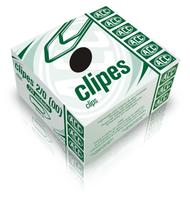 Clips cx grande n 2/0 galvanizado acc
