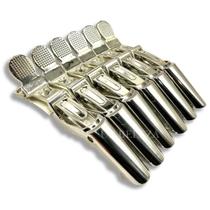 Clips de Cabelo Metálico Profissional Antideslizante 6 Unidades Presilhas de Cabelo Dourada e Prata para Mechas Clips de Cabelo Metálico Profissional Antideslizante 6 Unidades Presilhas de Cabelo Dourada e Prata para Mechas