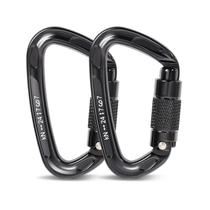 Clips de Mosquetón para Escalar LePanyan con Bloqueo Automático Alta Resistencia Paquete de 2 Clips de Mosquetón para Escalar LePanyan con Bloqueo Automático Alta Resistencia Paquete de 2