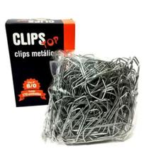 Clips De Papel N 8-0 Com 170 Unidades - Clips Top - Clips De Papel N 8-0 Com 170 Unidades - Clips Top -