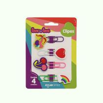 Clips decorado love is love kit com 04 unidades Jocar Office - Leonora - Leo & Leo