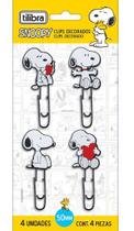 Clips decorado snoopy 50mm 4 unidades tilibra Clips decorado snoopy 50mm 4 unidades tilibra