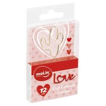Clips especial cactus love dourado 12 un Molin