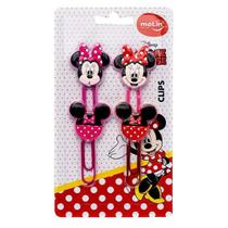 Clips especial Minnie - com 4 unidades - 22396 - Molin