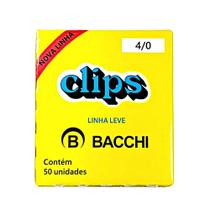 Clips Galvanizado 4/0 50UN - Bacchi