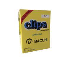 Clips galvanizado 4/0 ll cx 50 un - BACCHI