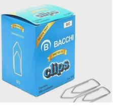 Clips Galvanizado 8/0 Linha Premium Com 180 Unidades BACCHI