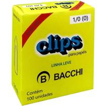 Clips Galvanizado ACO 1/0 Linha Leve C/100 UNID. PCT.C/10 - Bacchi