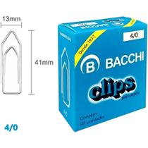 Clips Galvanizado AÇO 4/0 50 Unidades - Pacote com 10 1