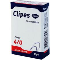 Clips Galvanizado AÇO 4/0 com 50UN CX com 10