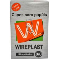 Clips Galvanizado ACO 8/0 Linha Leve C/170 UN. Clips Galvanizado ACO 8/0 Linha Leve C/170 UN.