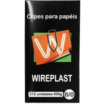 Clips Galvanizado de AÇO Nº 6/0 - Pacote de 500G - Wireplast