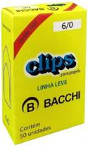 Clips Galvanizado N.6/0 45Mm Caixa 50Un - Bacchi