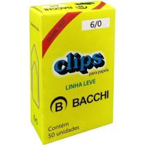 Clips Galvanizado N 6/0 50UN - Bacchi