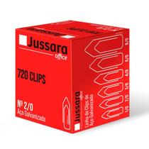 Clips Galvanizado Para Papel 2/0 CX C/720 Jussara